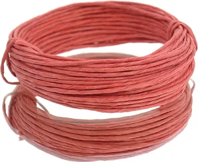 Produktbild von H & R Papierdraht Rot Ø 2,0 mm 10 Meter