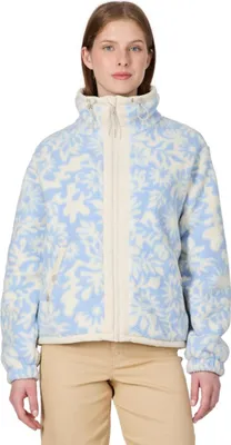 Produktbild von Ragwear Nordicka Print - Damen Sweatjacke, Größe:S, Farbe:arctic blue