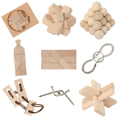 Obrázok produktu pre Minipuzzle, sada 9 kusov.