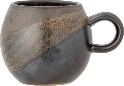 Produktbild von Bloomingville Paula Tasse, Braun, Steingut