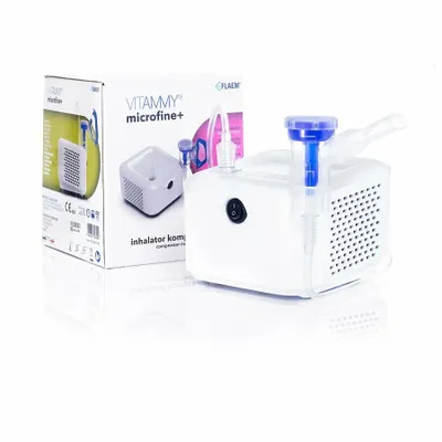 Obrázek produktu pro Kompresorová inhalační jednotka Vitammy Microfine+