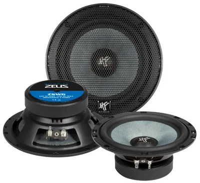 Image de Hifonics ZEUS ZSW6 : haut-parleur de graves de 16,5 cm (6,5")