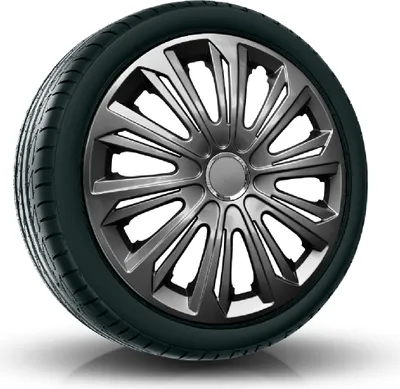 Produktbild von Radkappen Radzierblenden (4Stück) 15 Zoll graphit STRONG Z458867