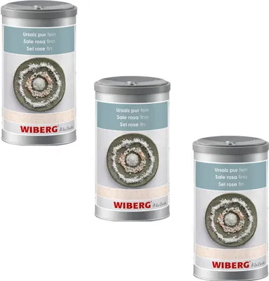 Produktbild von Wiberg Ursalz pur fein im Aromatresor feines Speisesalz 1350g 3er Pack