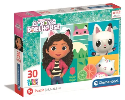 Image de Clementoni puzzle 30 SuperKolor Gabby House 20281