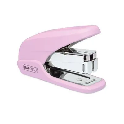 Produktbild von Hefter „X5 Mini Less Effort“, rosa, 24/6, 26/6, 20 Blatt, Kunststoff, RAPESCO
