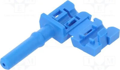 Image de 1 connecteur : connecteur de fibre optique HFBR-4533, simplex, référence 29148098, pour connexion optique