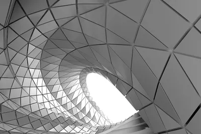 Produktbild von Muralo Fototapete 3D Effekt 104 (B) x 70.5 (H) cm Vlies Wand Tapete Tunnel Abstraktion Optische Täuschung 3D Optik Wohnzimmer Schlafzimmer moderne Wandbild