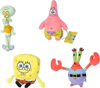 Produktbild von Simba Bob Esponja Teddybär 20 Cm    One Size
