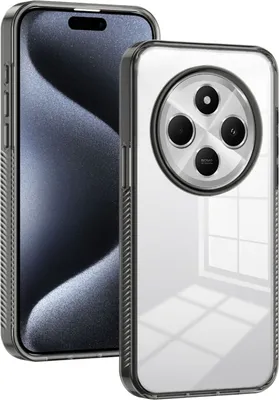 Obrázok produktu pre Ochranné puzdro pre Xiaomi Redmi 14C 4G z akrylu, TPU a priehľadného PC, čierne