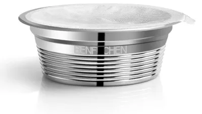 Productafbeelding van Herbruikbare Roestvrijstalen Koffiefiltercapsules met Aluminiumfolies