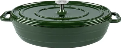 Produktbild von Sallys Gusseisenbräter Alime - Hunter Green Majolika
