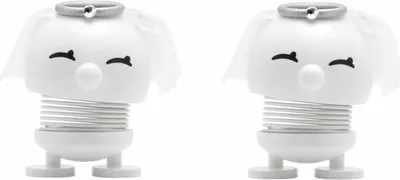 Image de Hoptimist Bride & Bride Paar Small, Figurine à secouer, Figurine à secouer, Idée déco, plastique, blanc, 6.5 cm, 26136