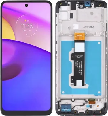Image de Ecran LCD original et écran tactile Motorola Moto E40 XT2159 cadre noir, écran de remplacement pour Moto E40, pièces détachées pour smartphone