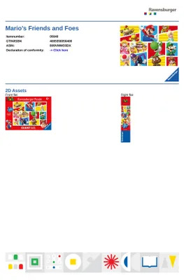 Immagine prodotto di Ravensburger Super Mario puzzle 125 pezzi videogioco