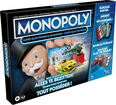 Produktbild von Monopoly Super Electronic Banking Belgische Ausgabe