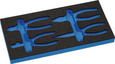 Produktbild von Werkzeugmodul Leereinlage 1/3-Modul 4000871293, 4-teilig