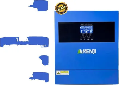 Produktbild von Solarwechselrichter, reiner Sinuswellenausgang, hohe Effizienz, ANJ-4000W-24V-WIFI