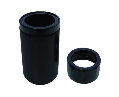 Produktbild von AquaForte Schwimmskimmer 160mm inklusive Reduzierung, schwarz