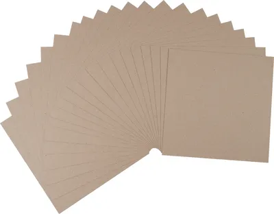 Produktbild von Kraftkarton 30,5 x 30,5 cm, 280 g/m², 20 Bogen