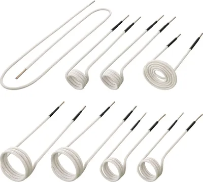 Image de Kit de bobines de chauffage par induction 8 pièces Bobines de chauffage par induction les plus es, de différentes longueurs, outil de chauffage par induction résistant à la chaleur, flexible et durable, pour retirer les boulons et écrous rouillés