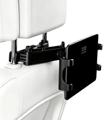 Image de Support pour tablette de voiture Imoshion, avec repose-tête réglable - Noir