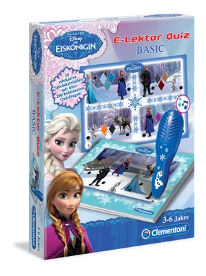 Produktbild von Clementoni 69369 - E-Lektor Quiz - Disney Frozen / Die Eiskönigin