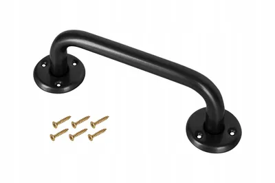 Obrázek produktu pro Benymet B.A.200 Koupelnové madlo černé 20 cm