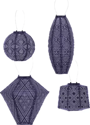Produktbild von Lumiz Solar Buitenlampionnen Future Dusk Set - 4 stuks