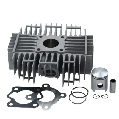 Produktbild von Breitwand Zylinder Kit 50ccm - Flanschkrümmer 56mm-Bolzen-Abstand 40mm-Kolben Kreidler Florett RS GT