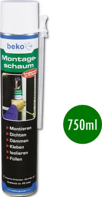 Zdjęcie produktu dla Pianka montażowa Beko pianka do drzewa 750ml 500ml pianka poliuretanowa 750ml