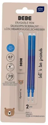 Produktbild von Radierbarer Stift + 2 Minen. BEBE Friends Mädchen