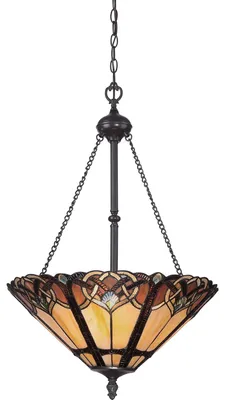 Produktbild von Elstead Cambridge Hängeleuchte E27 3-fach Vintage-Bronze
