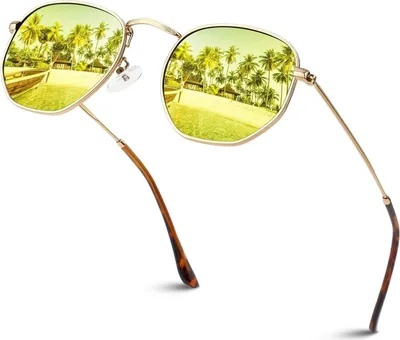Immagine prodotto di Occhiali da sole Sunier Donna Uomo Polarizzati Montatura in metallo ultraleggera Protezione UV400