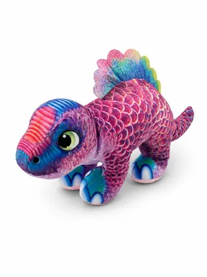Produktbild von Dinosaurier Kuscheltier 40 cm Bunter Dino Plüschtier Stofftier Weiches Kawaii Geschenk für Kinder