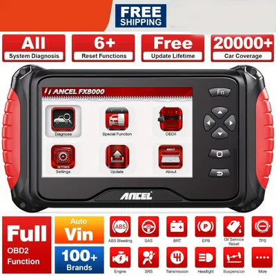 Obrázek produktu pro OBD2 skener - Diagnostický nástroj pro automobily - Čtečka chybových kódů - Multisystémový tester - Zařízení pro autodiagnostiku