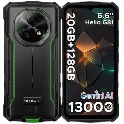 Zdjęcie produktu dla Smartfon DOOGEE Fire 5 Pro 4+16 GB / 128 GB 4G LTE Zielony Green