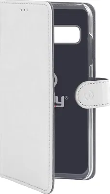Produktbild von Celly Wally, Geldbörsenhülle, Samsung, Galaxy S10, 15,5 cm (6.1"), Weiß