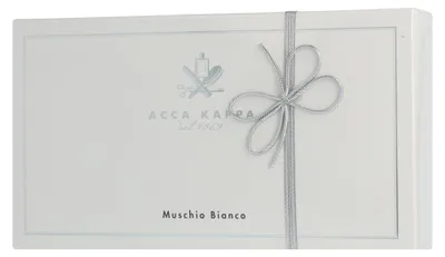 Productafbeelding van Acca Kappa Muschio Bianco, 50 ml Eau de Cologne set, bestaande uit een Eau de Cologne spray en 3 verzorgingsproducten