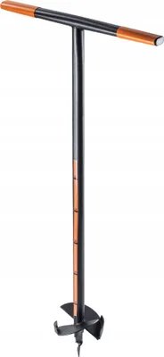 Image de KADAX Tarière "Tremal", tarière manuelle en métal, tarière hélicoïdale pour le jardin 150mm