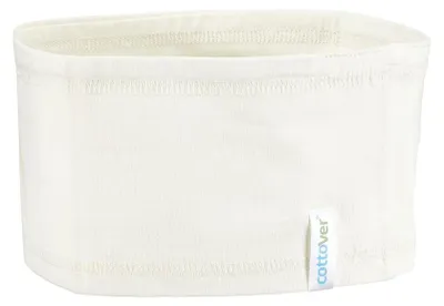 Image de Cottover - Bandeau pour hommes/femmes, unie, en jersey ET515 (taille unique) (blanc naturel)