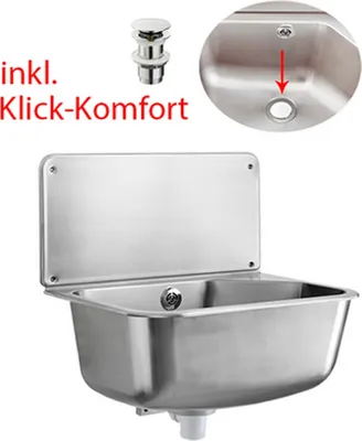 Produktbild von Haas Edelstahl-Universal-Ausgussbecken WOLFGANG