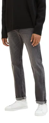 Produktbild von TOM TAILOR Herren Marvin Straight Jeans mit Stretch, 10233 - Stone Grey Denim, 3