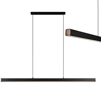 Produktbild von Hängelampe tooLight APP1448-CP 100CM Black
