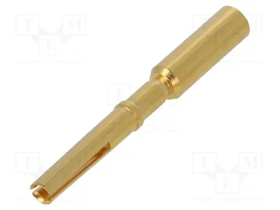 Zdjęcie produktu dla 1 sztuka, złącze zaciskowe pozłacane, 21011009933, złącze M12, wtyki i gniazda, przewód o przekroju 1,5 mm²
