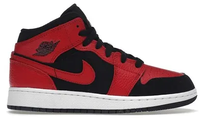 Produktbild von Jordan 1 Mid Reverse Bred (GS) - EU 36.5
