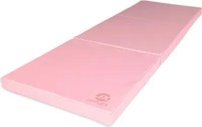 Produktbild von Turnmatte klappbar 180 x 60 x 6 cm PINK Fitness Weichbodenmatte  Sportmatte Jeflex