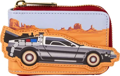 Obrázek produktu pro Universal by Loungefly Geldbeutel Back to the Future 40th Anniversary Delorean - Loungefly  - (sonstige Kategorien / Fashion & Accessories)