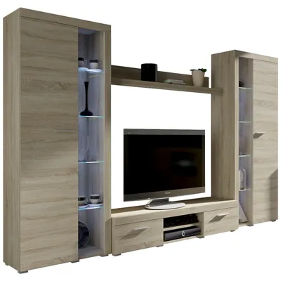 Produktbild von Wohnwand RODOS XL sonoma eiche