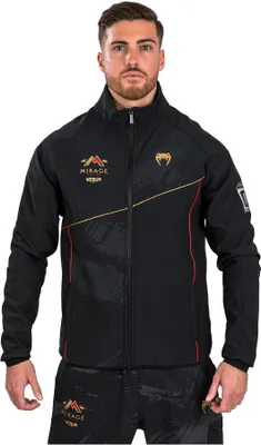 Immagine prodotto di Giacca Venum X Mirage Softshell Nero Oro Taglia M